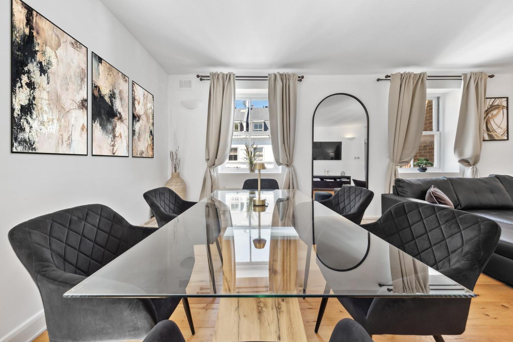 לונדון Charming Apartment By Hyde Park מראה חיצוני תמונה
